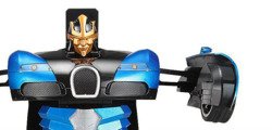 DUŻY ROBOT BUGATTI Autobot niebieski