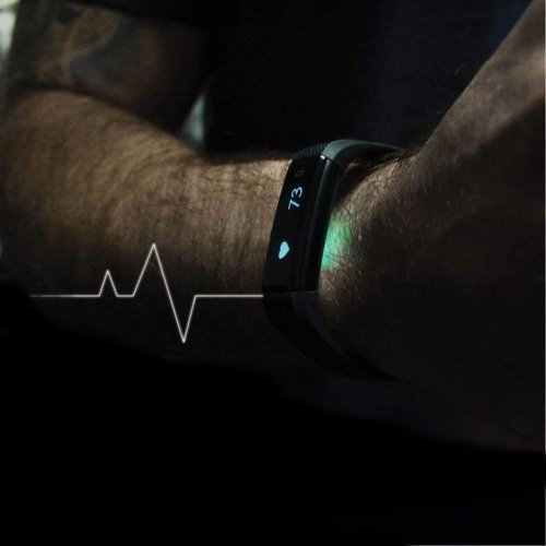 SMARTBAND opaska FITNESS 23HR PULSOMETR, LCD