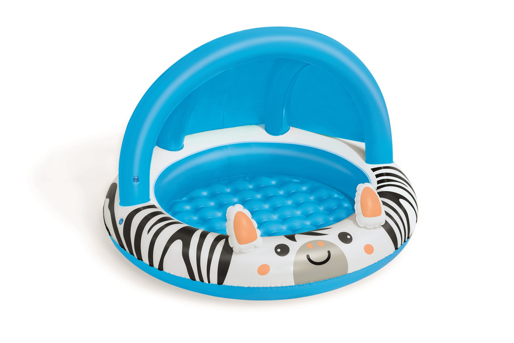 BASEN DLA DZIECI Z DASZKIEM ZEBRA