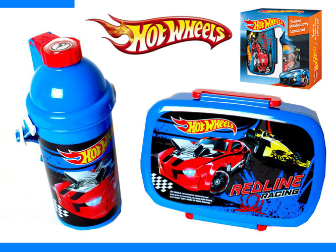 HOT WHEELS ZESTAW ŚNIADANIOWY