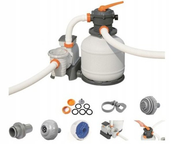 POMPA PIASKOWA FILTR BASENU BESTWAY 3785 L/H 58495