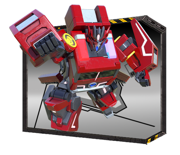 ROBOT TRANSFORM STRAŻ POŻARNA