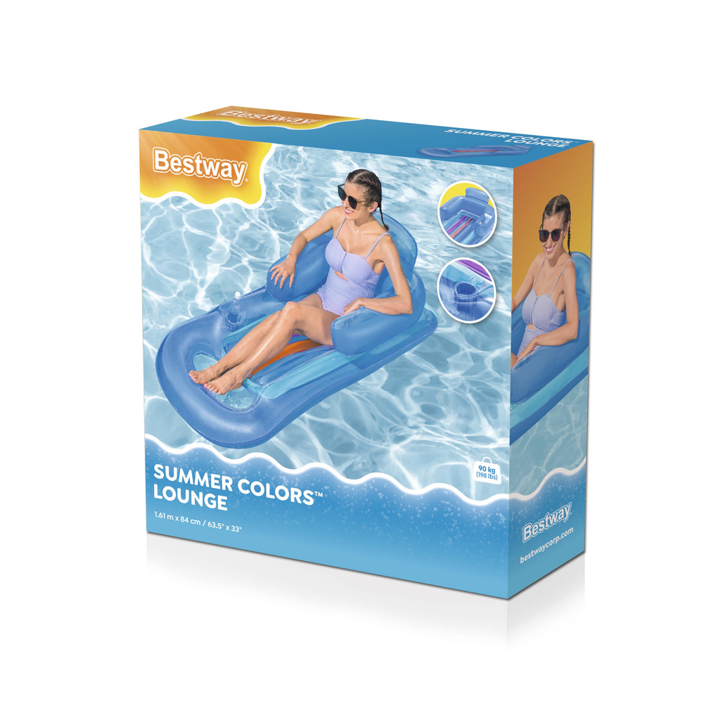 MATERAC FOTEL DMUCHANY PLAŻOWY BESTWAY 43028 HIT!