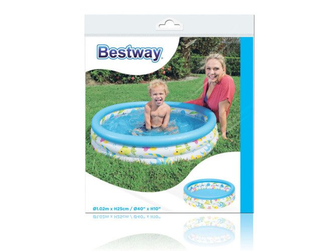 BASEN BASENIK DMUCHANY 102x25 CM BESTWAY 51008