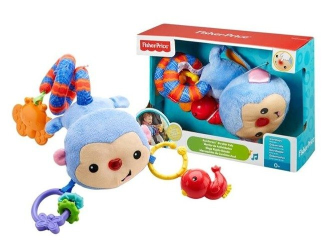 FISHER PRICE Małpka Zawieszka do Wózka DFP84 0+