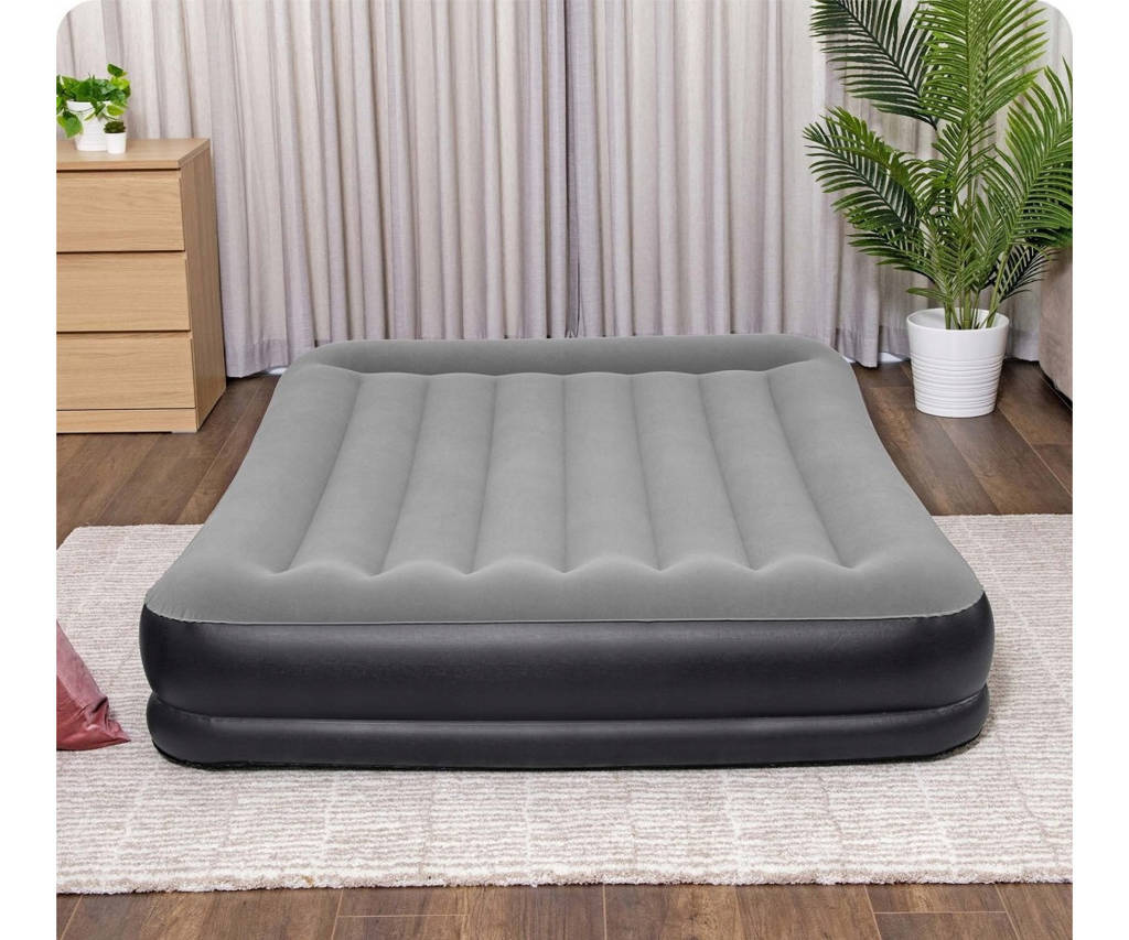 MATERAC DMUCHANY Z POMPKĄ 203x152x38 BESTWAY 67725