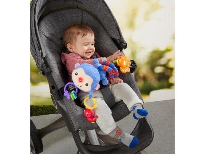 FISHER PRICE Małpka Zawieszka do Wózka DFP84 0+