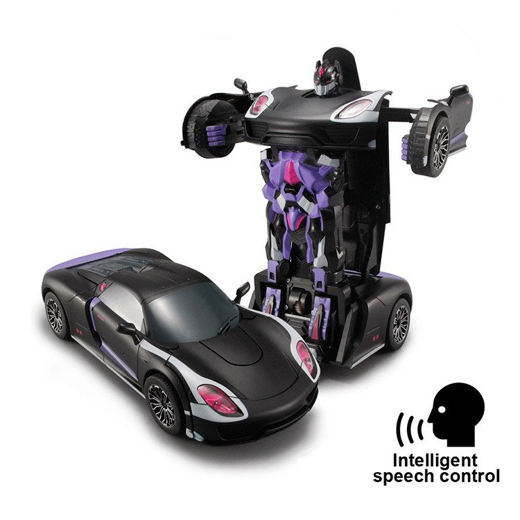 ROBOT PORSHE TRANSFORMER STEROWANY głosem