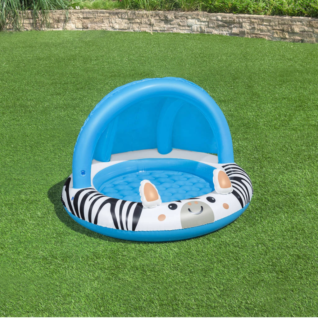 BASEN DLA DZIECI Z DASZKIEM ZEBRA