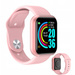 SMARTWATCH L18 OPASKA SPORTOWA róż DO IPHONE