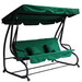 HUŚTAWKA OGRODOWA 3-OSOBOWA PRESTIGE ZIELONA