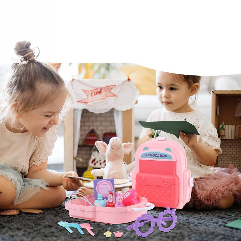 Toaletka Walizka PLECAK Salon makijaż MAKE UP 21el