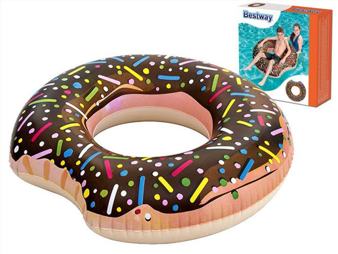 KÓŁKO KOŁO DO PŁYWANIA DONUT 107cm BESTWAY 36118