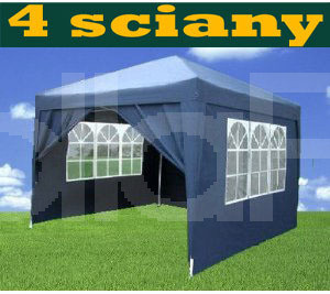 PAWILON 3x3 m +4 ŚCIANY NIEBIESKI