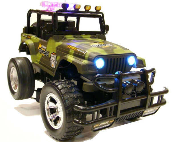 OGROMNY JEEP WRANGLER R/C