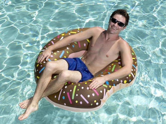 KÓŁKO KOŁO DO PŁYWANIA DONUT 107cm BESTWAY 36118