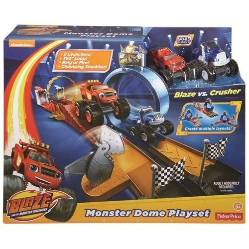Fisher Price Blaze CGC92 Zestaw Blaze vs. Crusher