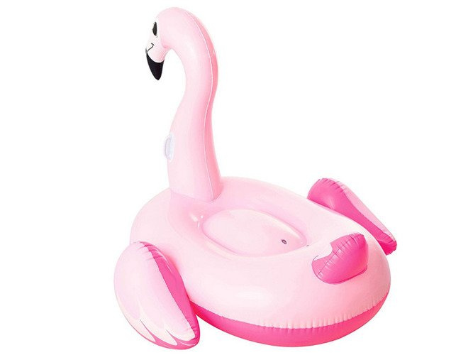 BESTWAY DMUCHANY FLAMING RÓŻOWY 191x178 cm 41110