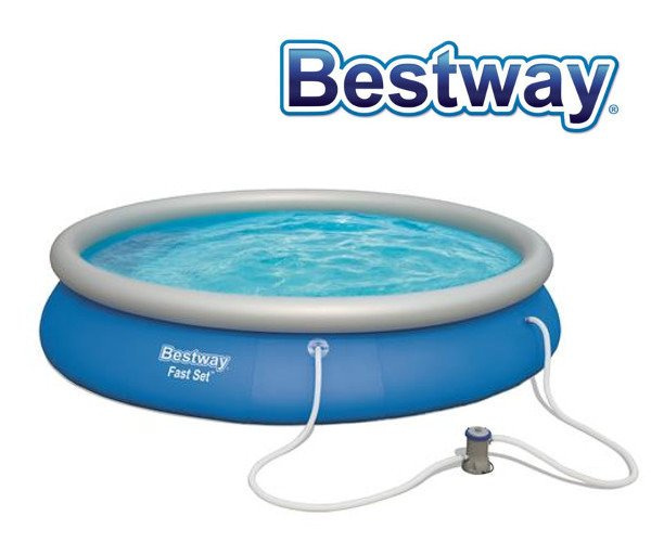 DUŻY BASEN OGRODOWY OKRĄGŁY 4,5 m BESTWAY 57313