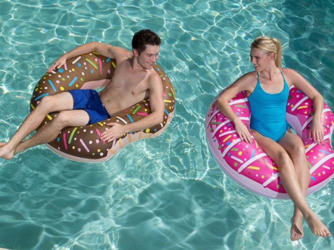 KÓŁKO KOŁO DO PŁYWANIA DONUT 107cm BESTWAY 36118