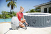DMUCHANE SPA JACUZZI BALI 180x66 cm - BESTWAY 54183