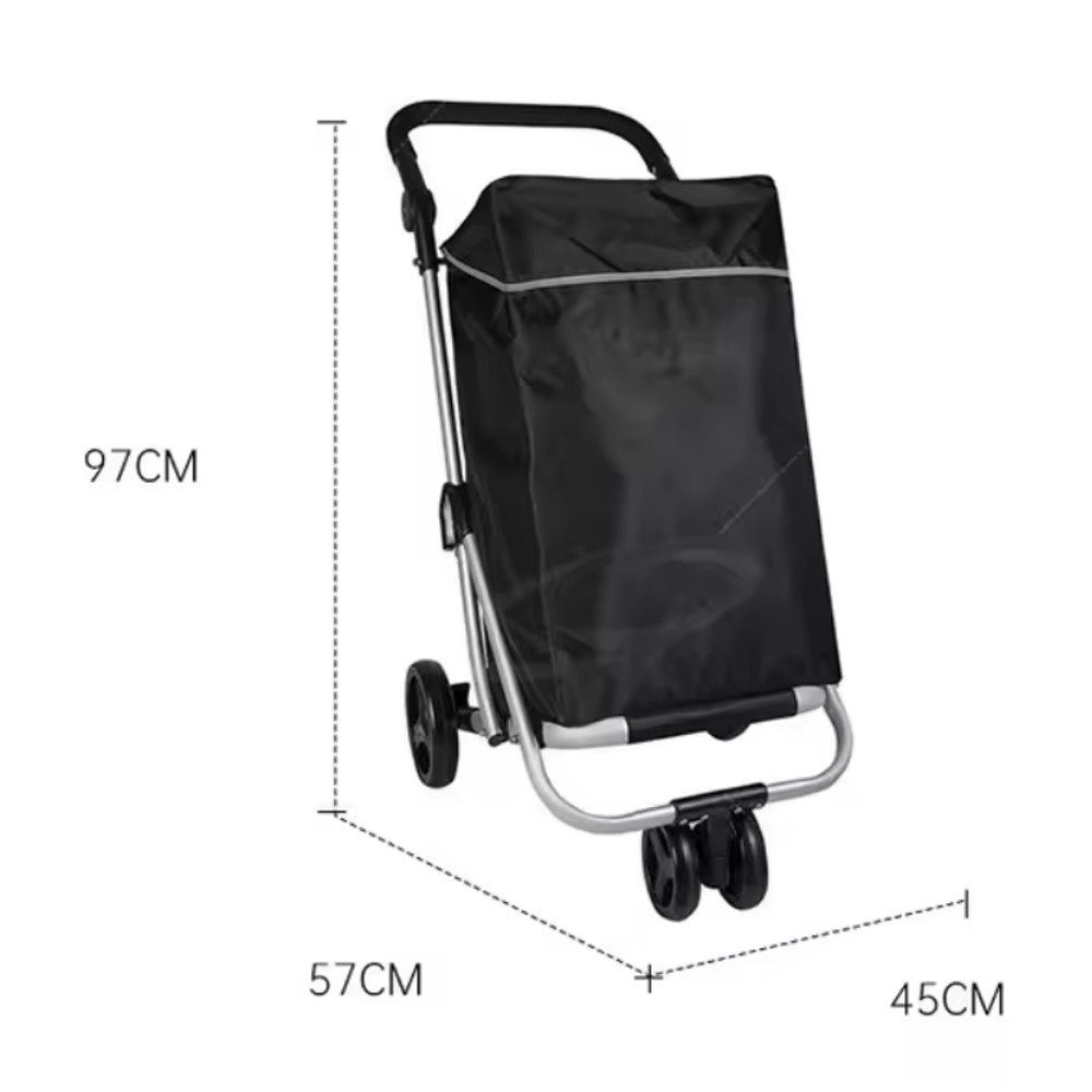 TORBA NA ZAKUPY NA KÓŁKACH Z003F-3