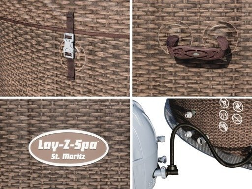 BASEN JACUZZI SPA LAY-Z St. Moritz BESTWAY 54175