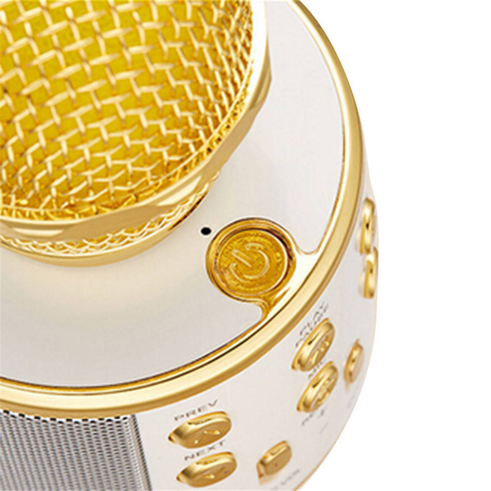 Mikrofon KARAOKE WS858 ZŁOTY