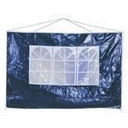 ŚCIANA DO PAWILONU PE NIEBIESKA z OKNEM