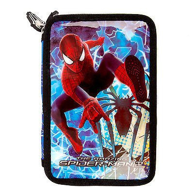 SPIDERMAN PIÓRNIK PODWÓJNY z WYPOSAŻ
