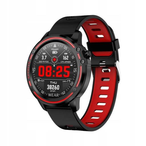 SMARTWATCH ZEGAREK L8 MĘSKI EKG PULS KROKOMIERZ