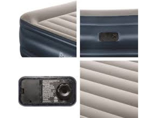 Materac BESTWAY 67614 z wbudowaną pompką 203x152x56cm