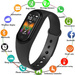 M5 OPASKA SPORTOWA SMARTBAND SMARTWATCH ZEGAREK czarny