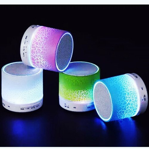 DUŻY BEZPRZEWODOWY GŁOŚNIK Z BLUETOOTH LED USB
