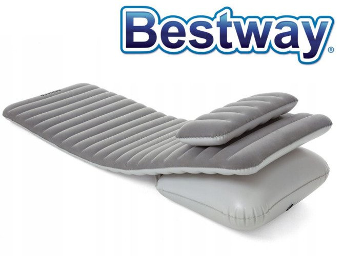 MATERAC DMUCHANY WELUROWY 191x70x10 BESTWAY 67617
