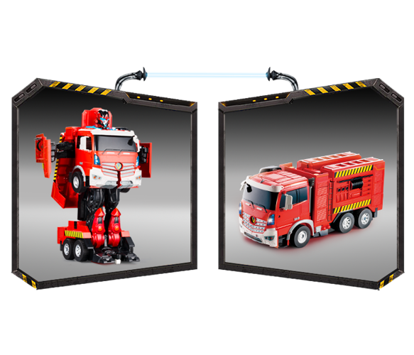 ROBOT TRANSFORM STRAŻ POŻARNA