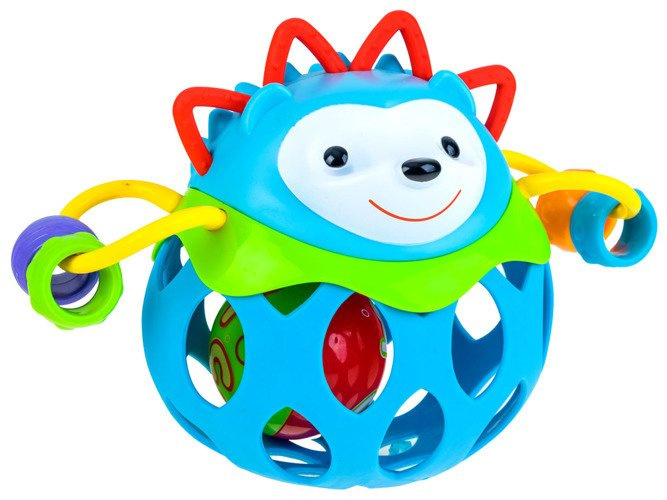 Grzechotka JEŻ GRYZAK Sowa miękka zabawka ZA1283