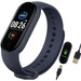 M5 OPASKA SPORTOWA SMARTBAND SMARTWATCH ZEGAREK czarny