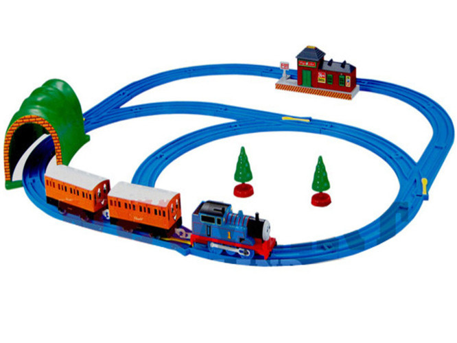 DUŻA KOLEJKA POCIĄG TOMEK