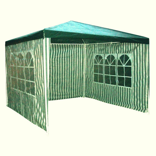 PAWILON 3x3 m +4 ŚCIANKI Zielony PAS