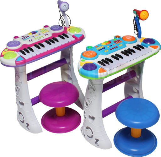 KEYBOARD ORGANY PIANINO KRZESŁO