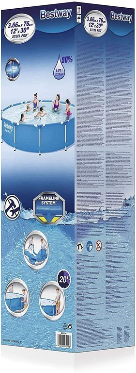 Basen ogrodowy stelażowy 366x76 Bestway 56706