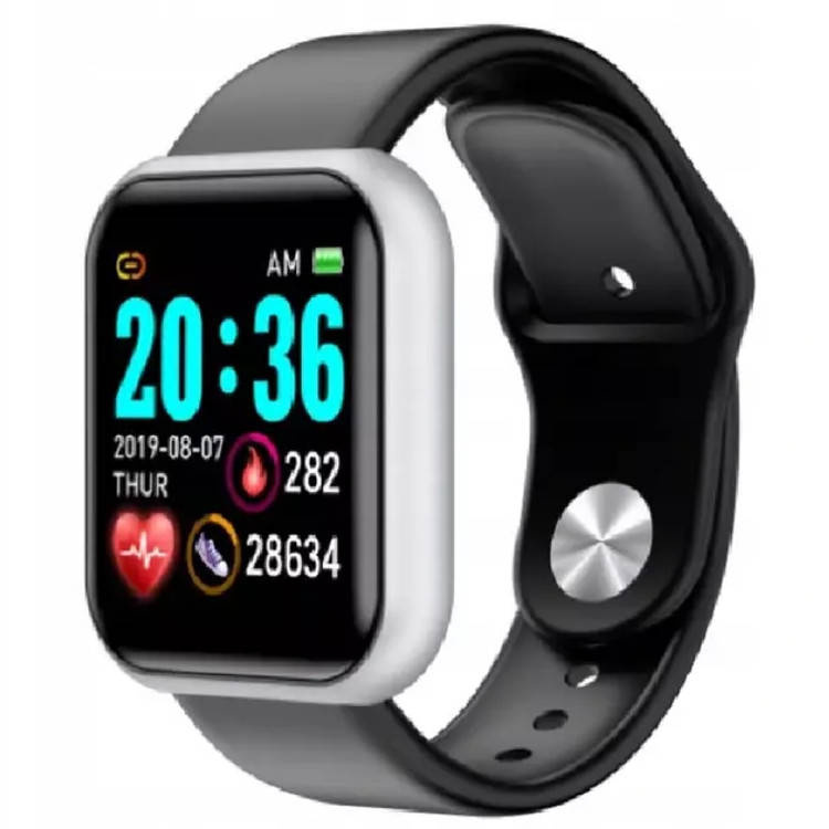 SMARTWATCH L18 OPASKA SPORTOWA czarna DO APPLE