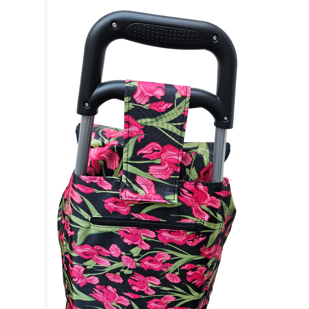 2w1 WÓZEK TORBA NA ZAKUPY NA ZAKUPY PARIS  +3 KOŁA