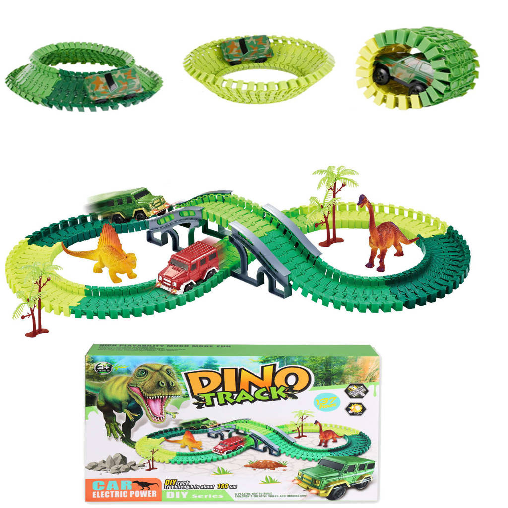 OGROMNY TOR WYŚCIGOWY DINOZAUR - DINO PARK XXL