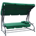 HUŚTAWKA OGRODOWA 3-OSOBOWA PRESTIGE ZIELONA