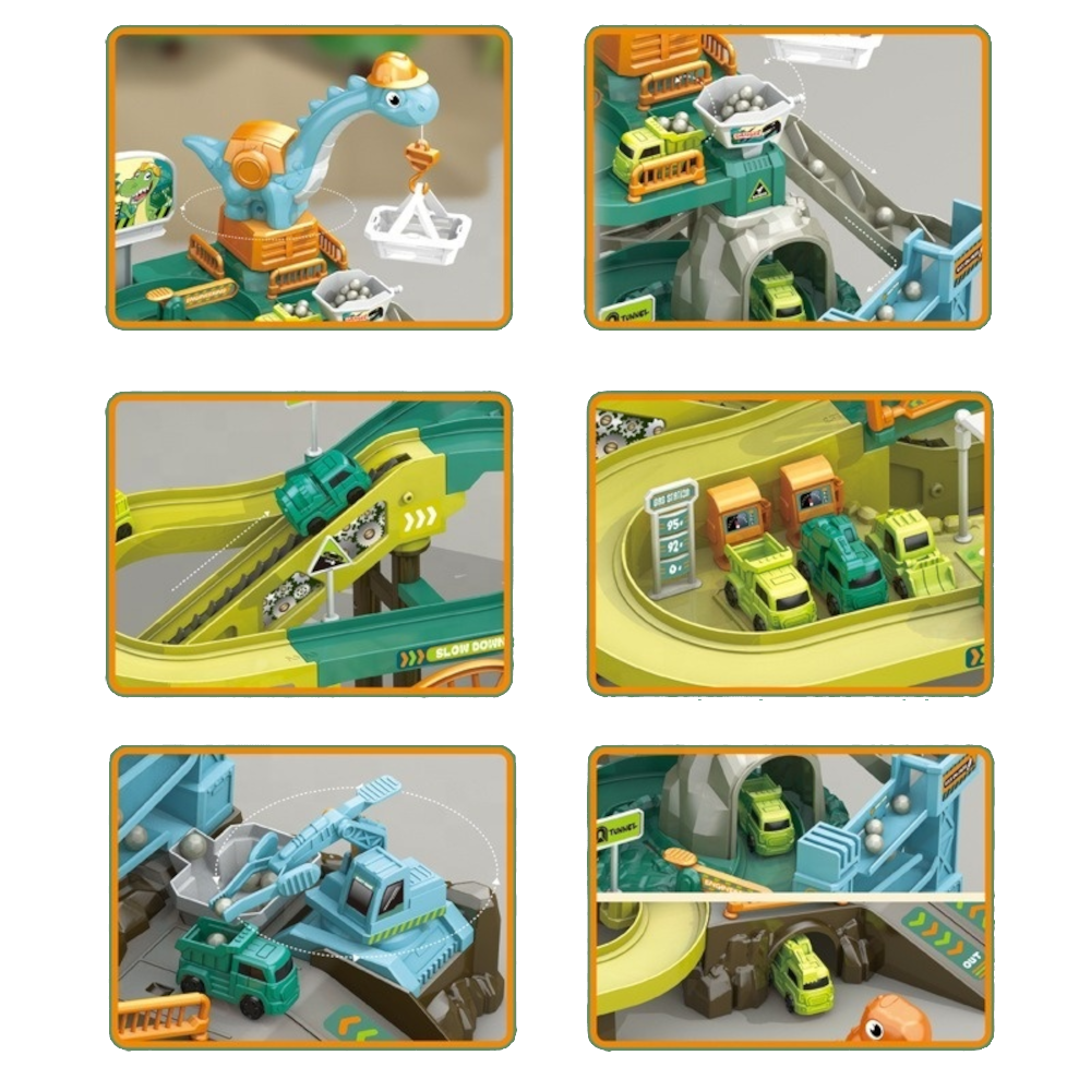 OGROMNY TOR WYŚCIGOWY DINOZAUR - DINO PARK XXL