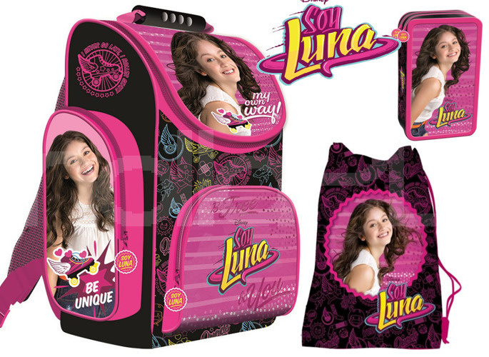 SOY LUNA TORNISTER 3w1wyposażenie