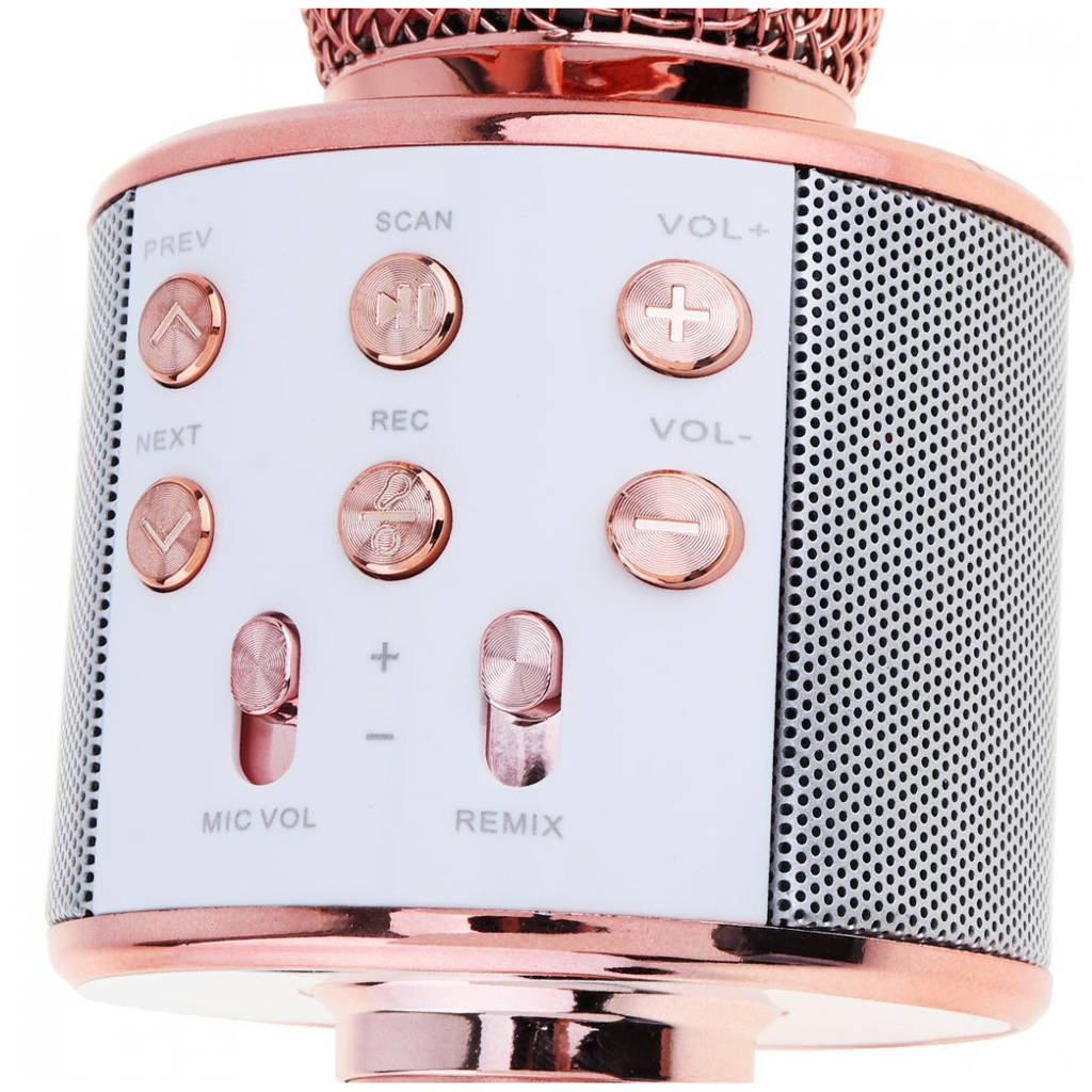 Mikrofon KARAOKE WS858 MIEDZIANY