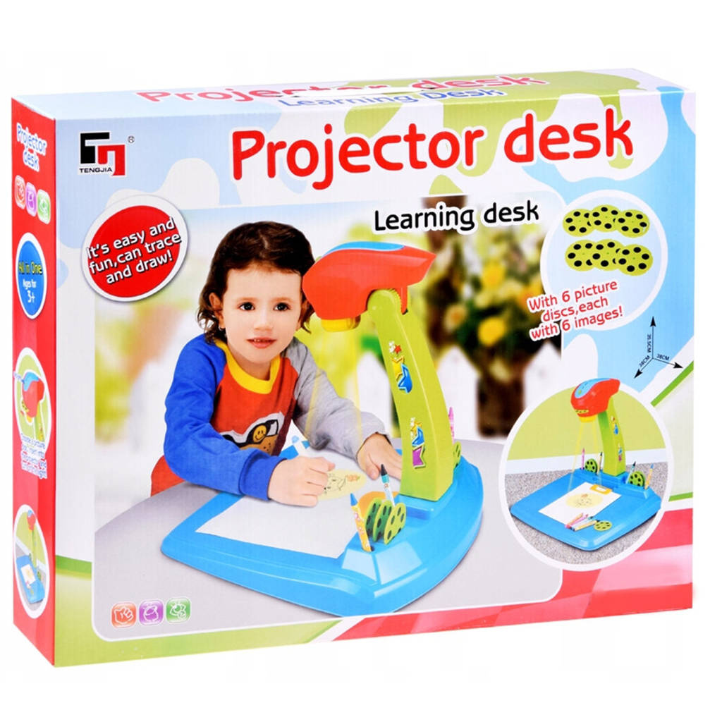 PROJEKTOR DZIECIĘCY RZUTNIK NAUKA RYSOWANIA